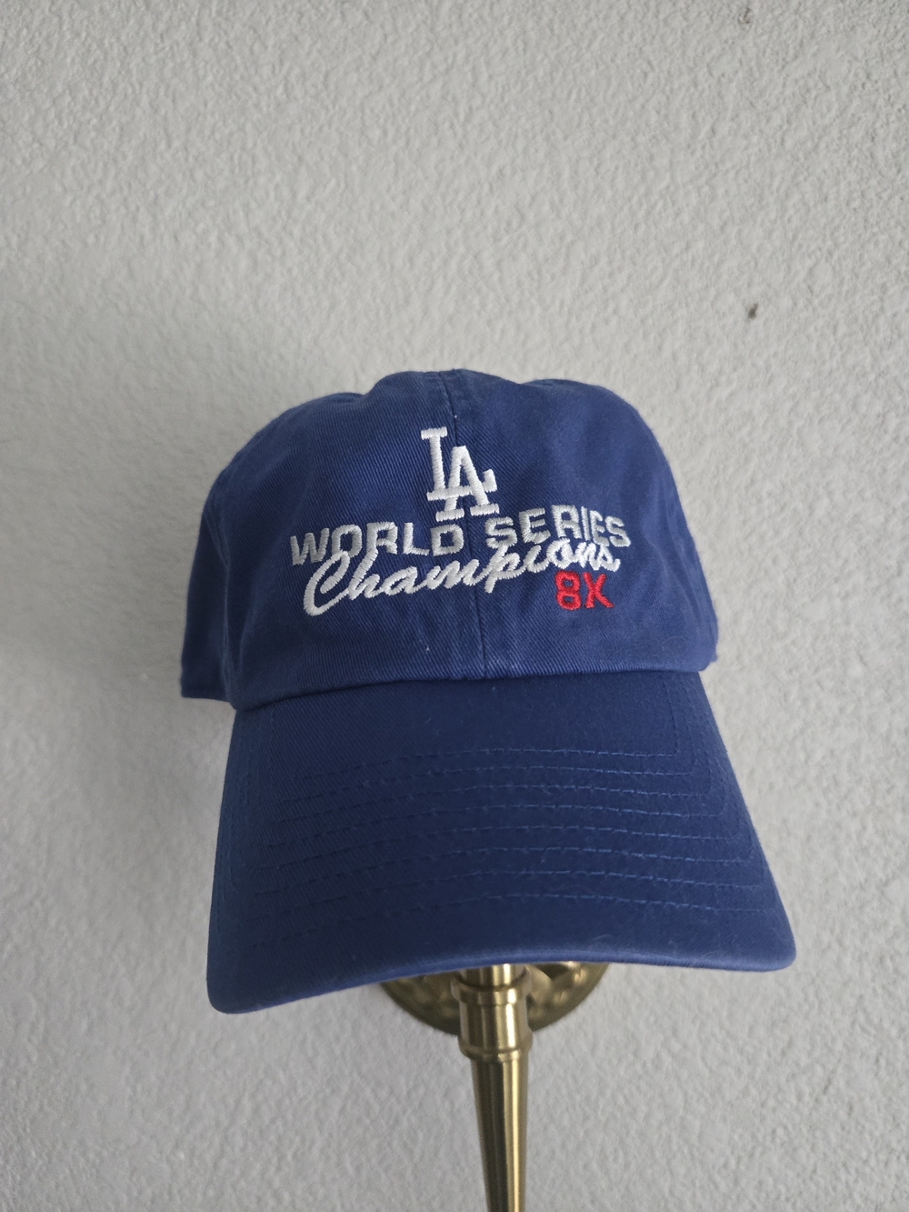 Los Angeles Dodgers Royal Blue 'World Series Champions' Cap
